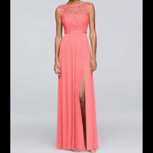 David's Bridal, Beloved Dress, Bridesmaid, Parfait